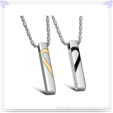 Fashion Pendant Stainless Steel Jewelry Necklace (HR0639)